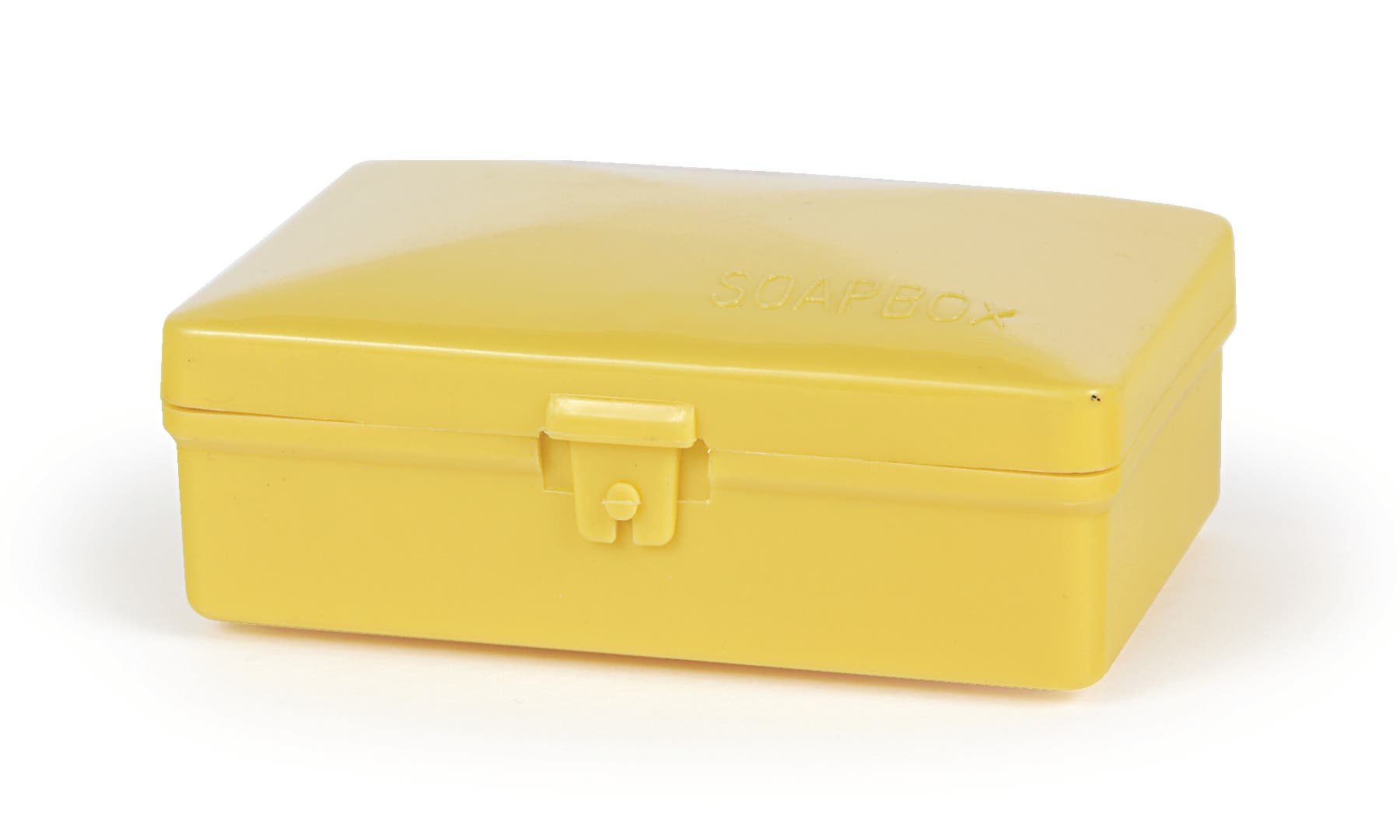 Camco 51356 Soap Dish   Soap Holder  Style - Box, Color - Yellow, Material -