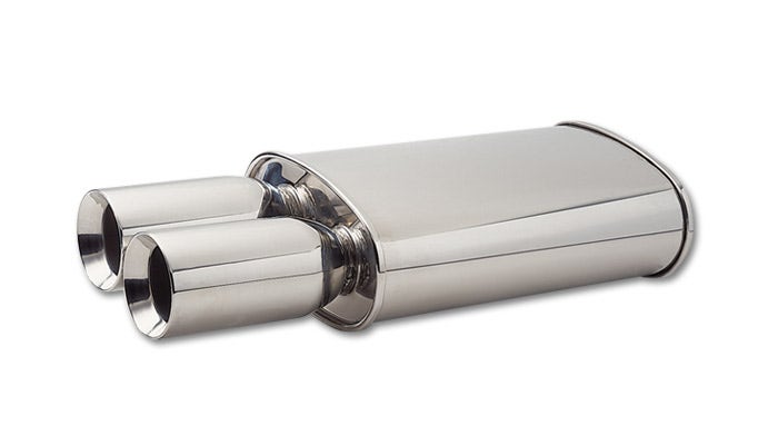 Vibrant Performance 1040 Streetpower Oval Muffler Streetpower Exhaust Muffler