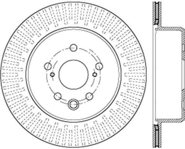 Centric Parts 128.44189L  Disc Brake Rotor P/N: