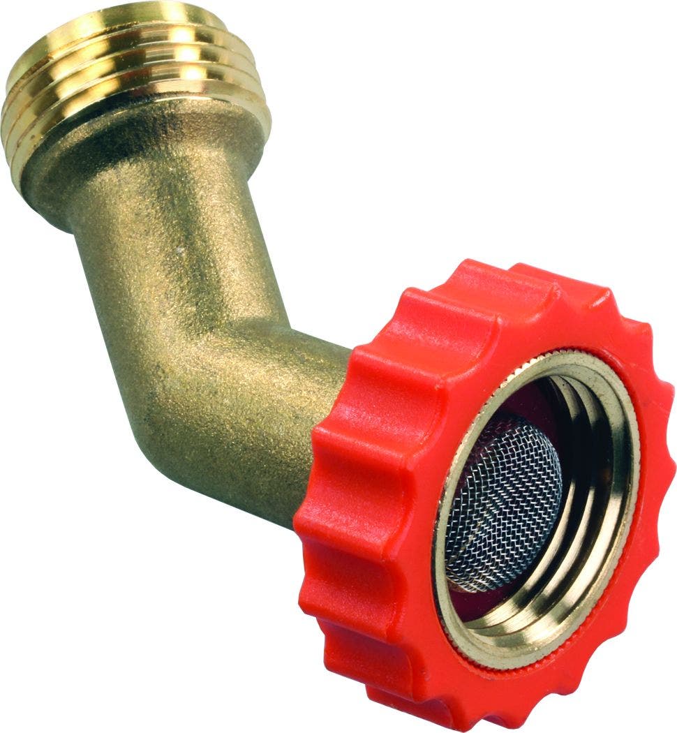 Jr Products 62225 Hose Saver - 45┬░   Fresh Water Hose End Protector; Used For -