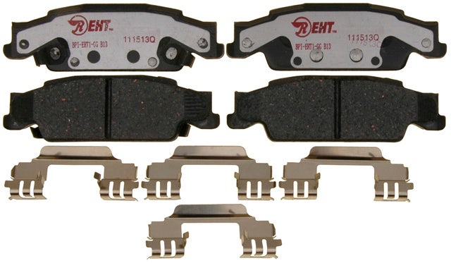 Raybestos Brakes Disc Brake Pad Set P/N:Eht922h Element3 (Tm) Brake Pad