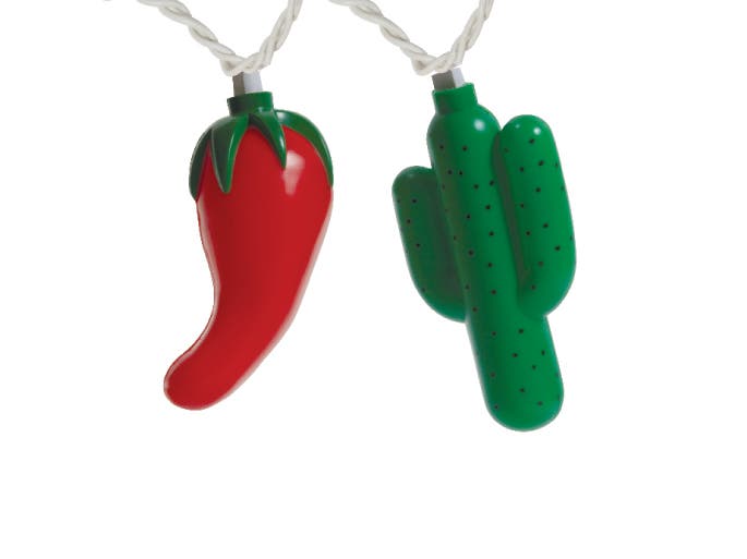 Camco 42659 Chili And Cactus Party Light   Party Lights; Design - Chili And