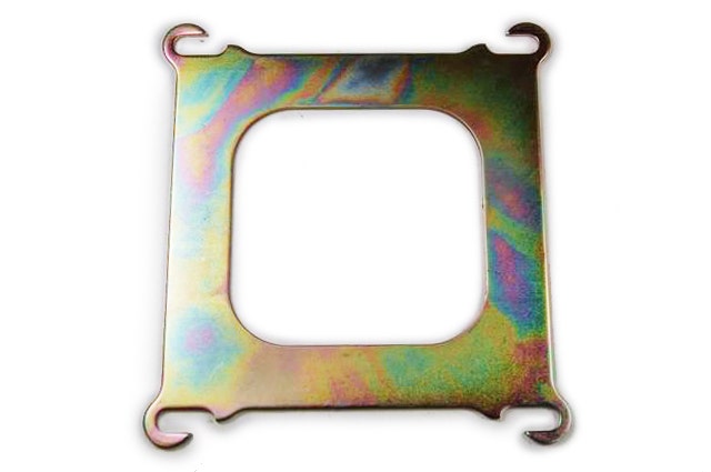 Square-Bore To Spread-Bo Re Adapter Plate - Zinc Square-Bore To Spread-Bo Re