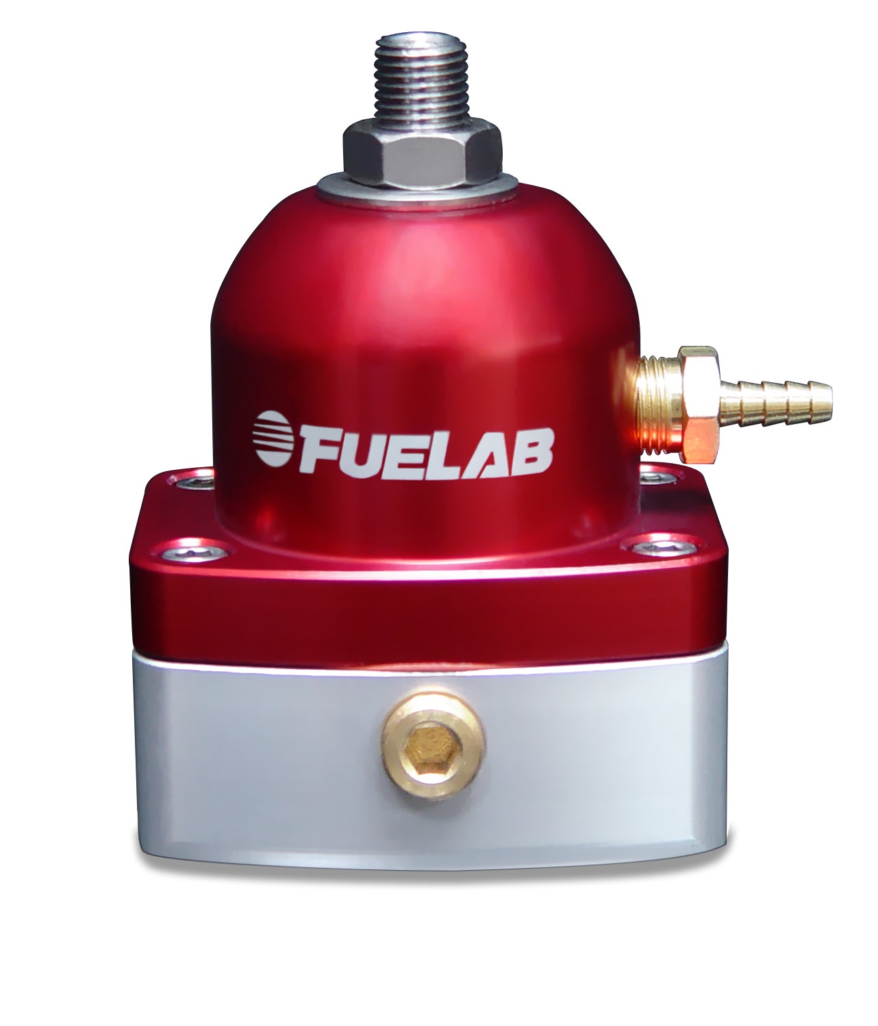 Fuelab Universal Red Efi Adjustable Fuel Pressure Regulator  Universal Red Efi