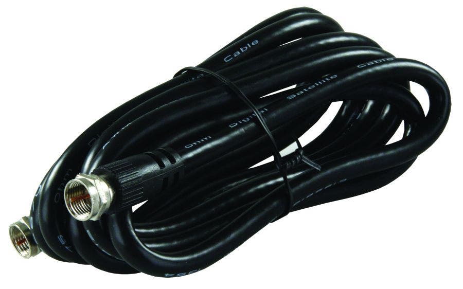 Jr Products 47425 Rg6 Interior Tv Cable - 6'   Audio/ Video Cable; Use - Rg6