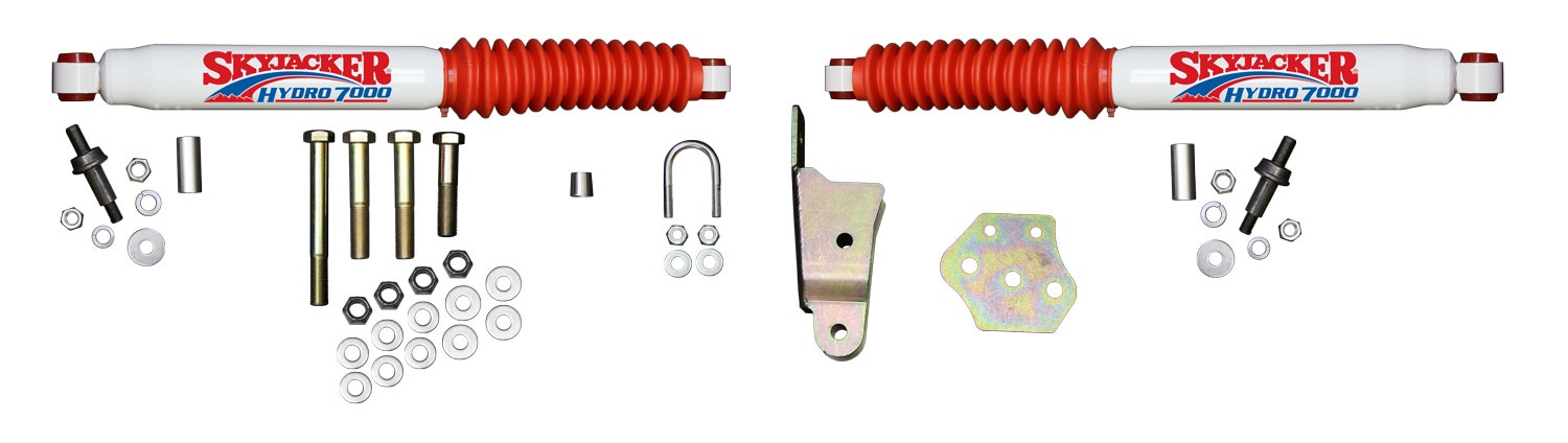 Skyjacker 7217 Steering Stabilizer Dual Kit Fits Ram 1500 Ram 2500 Ram 3500
