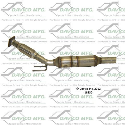 Davico Mfg Catalytic Converter P/N:18330  Catalytic Converter P/N: