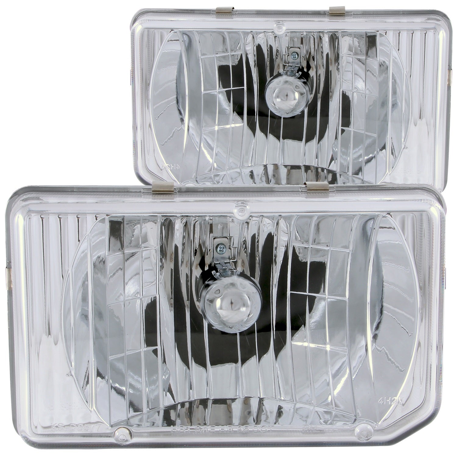 Anzo Usa 111050 Crystal Headlight Set Fits D21 Pickup (Hard Body) Pathfinder