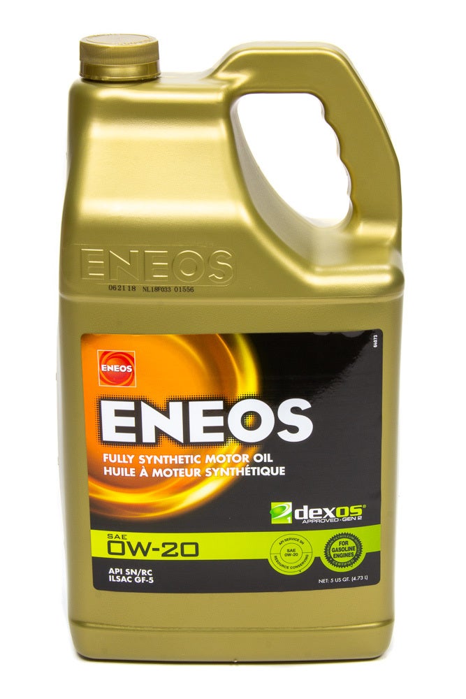 Eneos Eneo-025 Full Synthetic Oil, 5 Quart, 1 Pack  Eneo-025 Full Synthetic Oil,