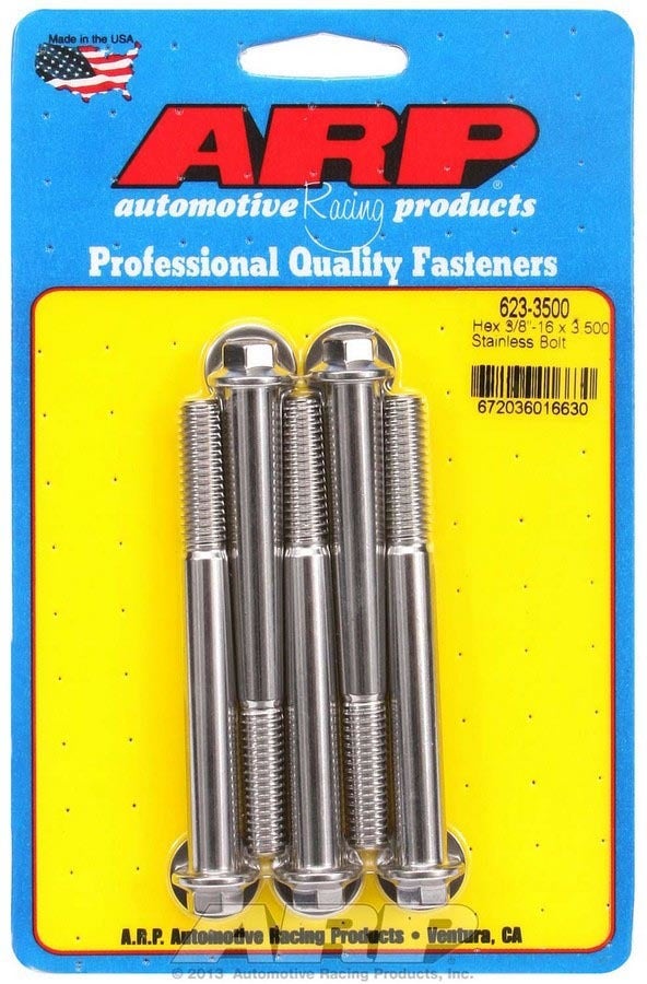 Arp 6233500 Hex 3/8-16X3.500 Bolt Arp 6233500 Hex 3/8-16X3.500 Bolt
