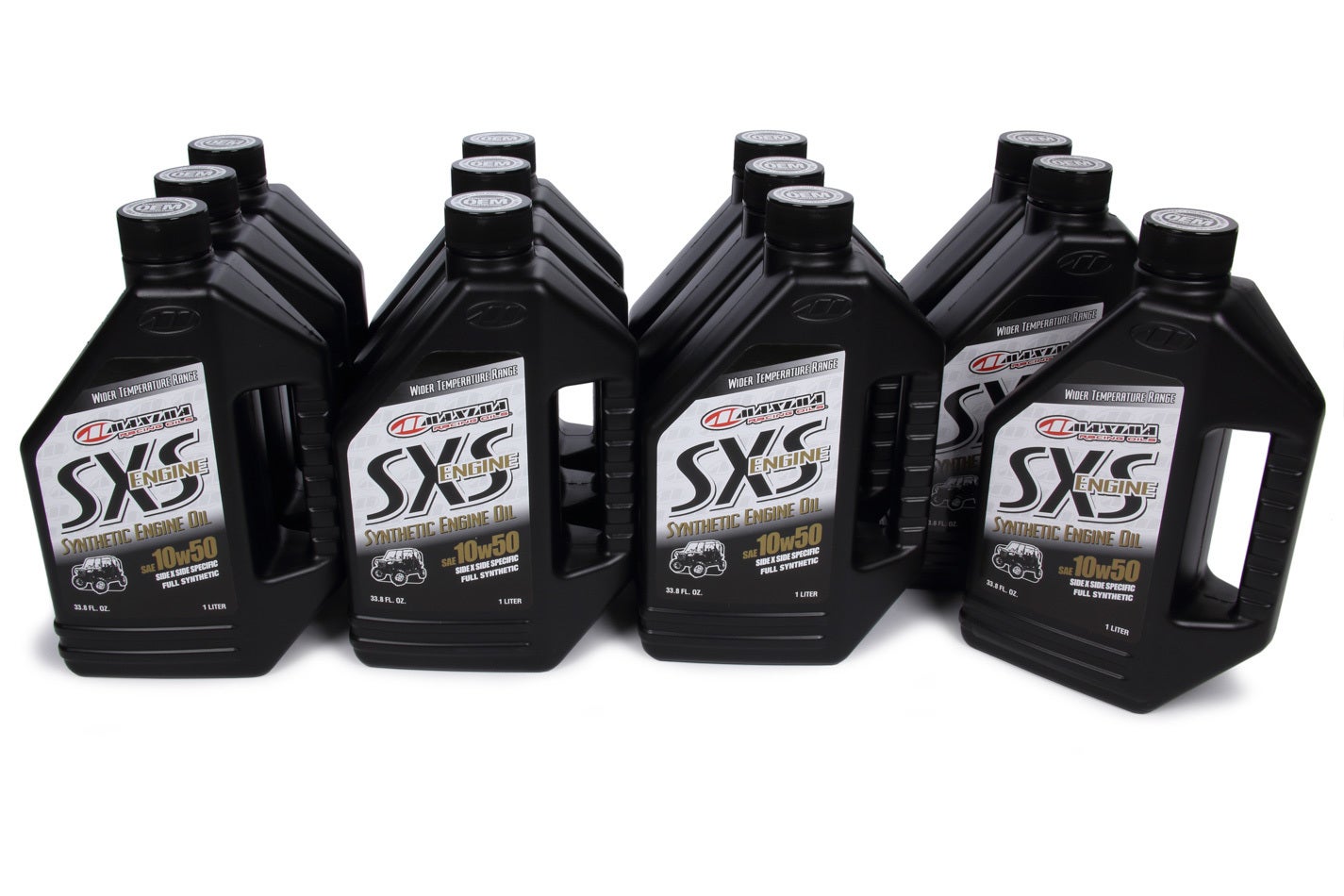 Maxima Racing Oils 30-21901 Maxima Sxs 10W-50 Synthetic Liter
