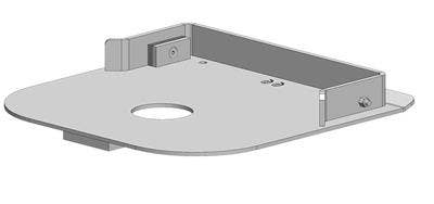 Pulliam Enterprises, Inc. Pullrite 3366 Multi-Fit Capture Plate   Trailer King