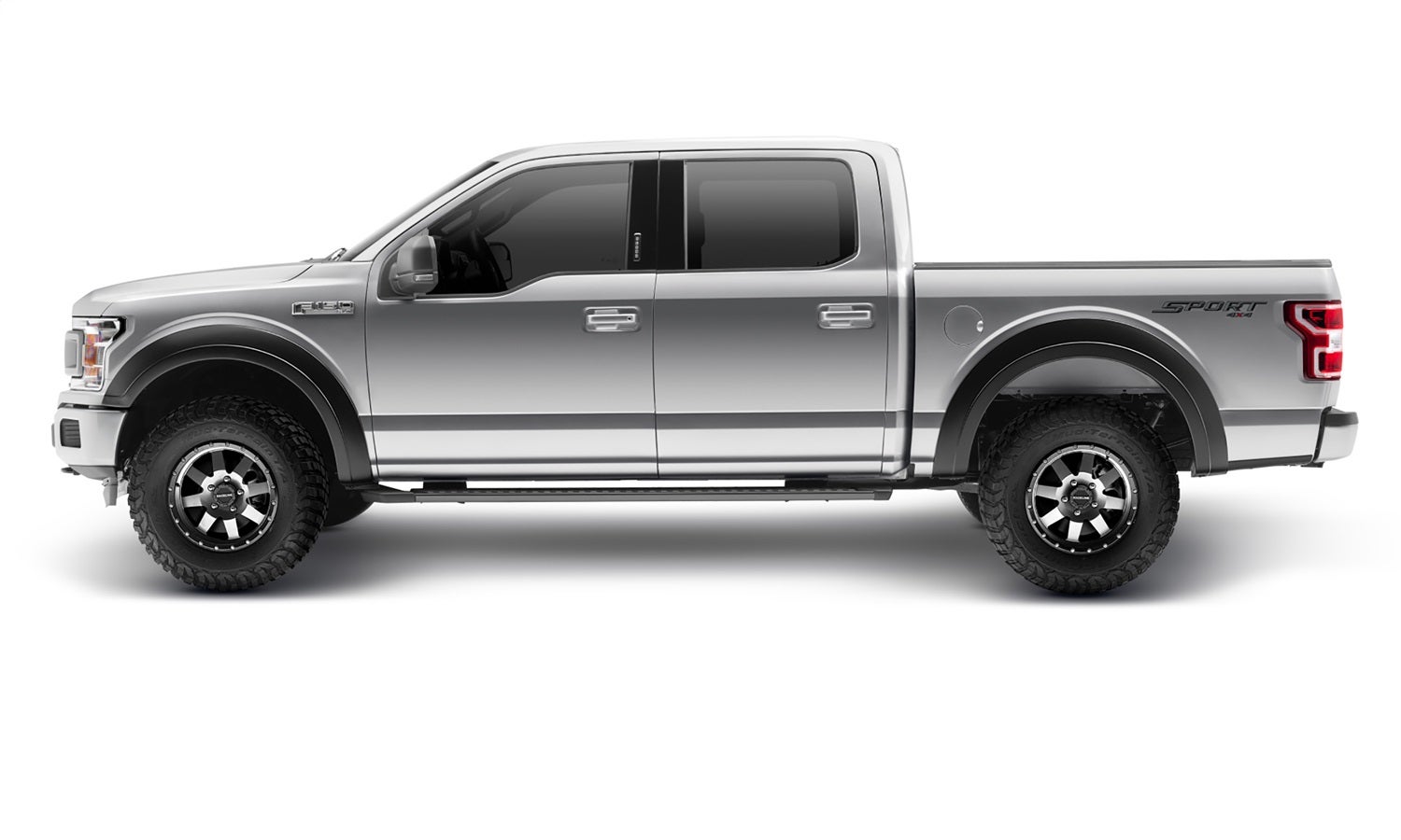 Bushwacker 20094-02 Extend-A-Fender Flares Fits 15-20 F-150   Extend-A-Fender