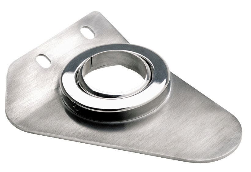 Flaming River Fr20101-57 Triangular Shaped Swivel Floor Mount   Triangular