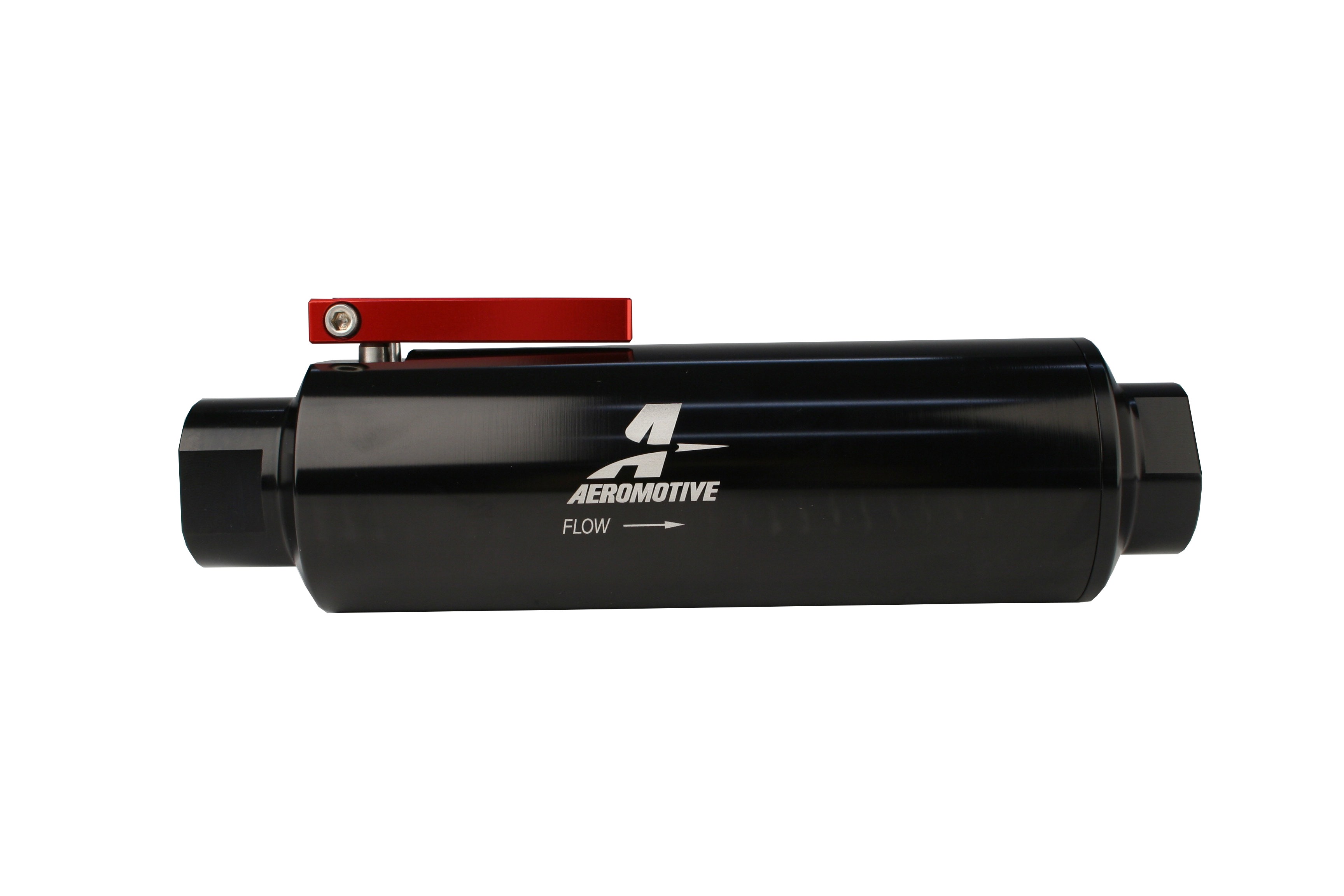 Aeromotive 12332 In-Line Shutoff Valve Fuel Filter With 100-Micron Stainless