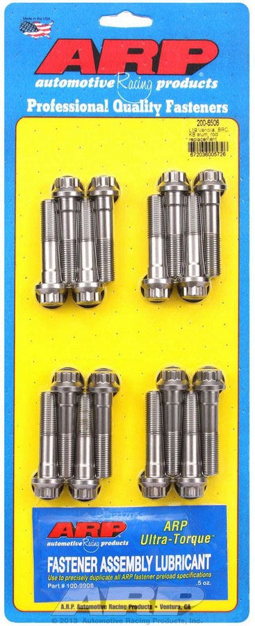 Arp 200-6506 7/16" Replacement Rod Bolt Kit - 16 Piece Arp  7/16  Replacement