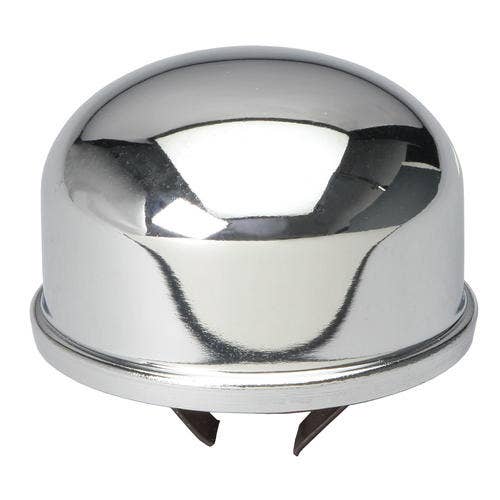 Trans-Dapt 4802 Chrome Valve Cover Breather Trans Dapt  Crankcase Breather Cap;
