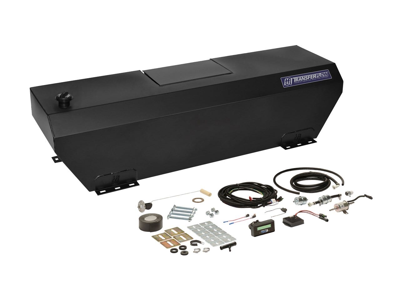 Transfer Flow 0800116181 50 Gallon In-Bed Fuel Tank – Aluminized Steel Transfer
