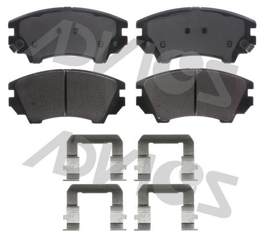 Advics Disc Brake Pad Set P/N:Ad1404  Disc Brake Pad Set P/N: