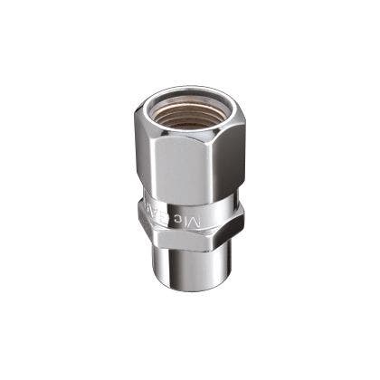 Mcgard 60128 Chrome Racing .490" Shank Style Lug Nut Set (7/16" - 20 Thread