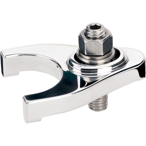 Billet Spec Distributor Hold Down, Sb/Bb Chevy, Polished Billet Spec Distributor