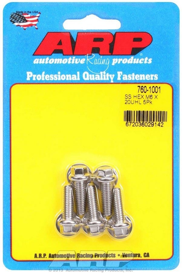 Arp (760-1001) Hex Bolt, Stainless Steel Arp () Hex Bolt, Stainless Steel