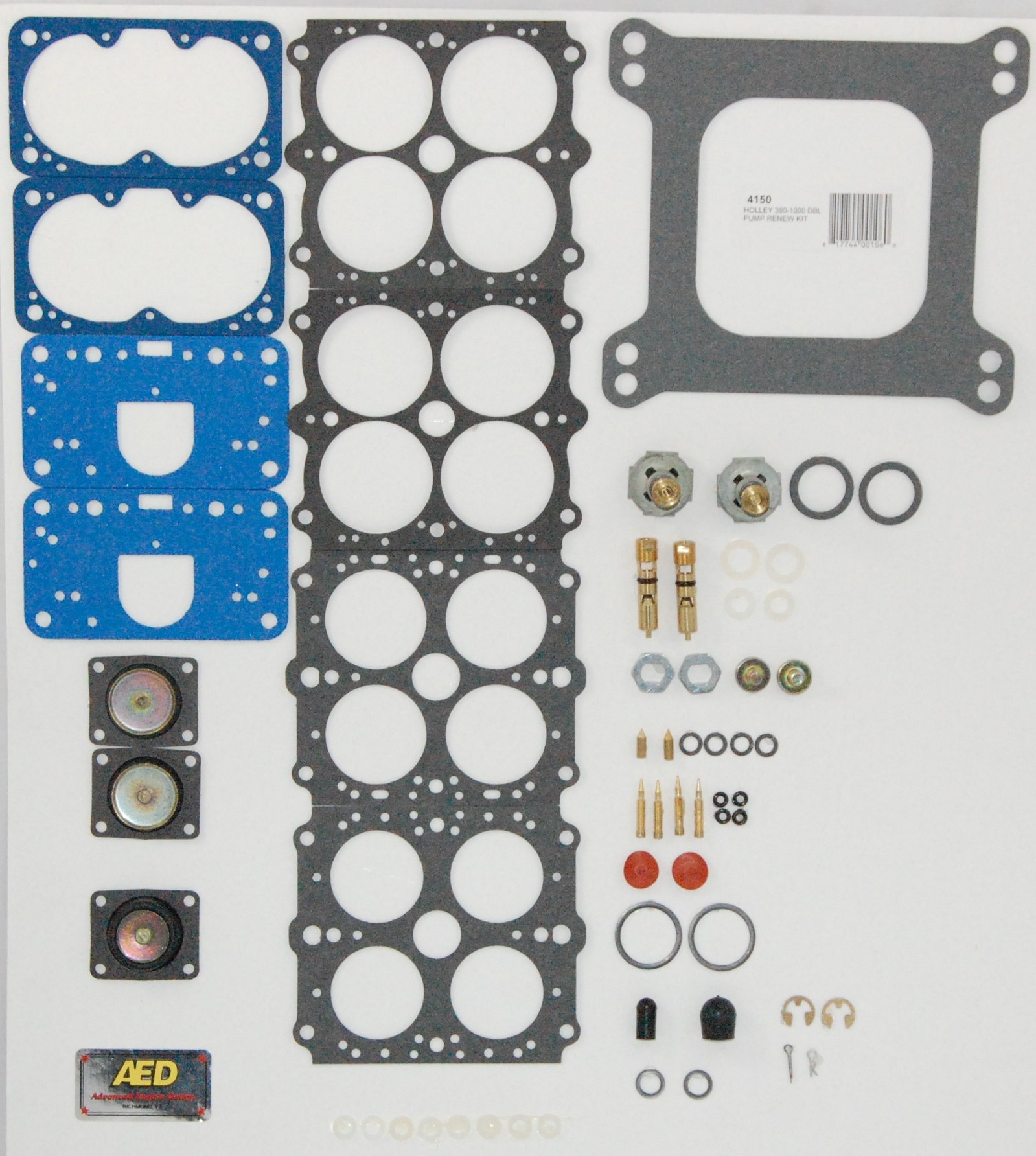 Aed 4150 Ultimate Holley Double Pumper Carburetor Kit Aed  Ultimate Holley