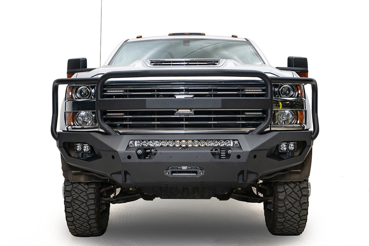 Fab Fours Ch15-X2750-1 Matrix Front Bumper   Matrix Front Bumper