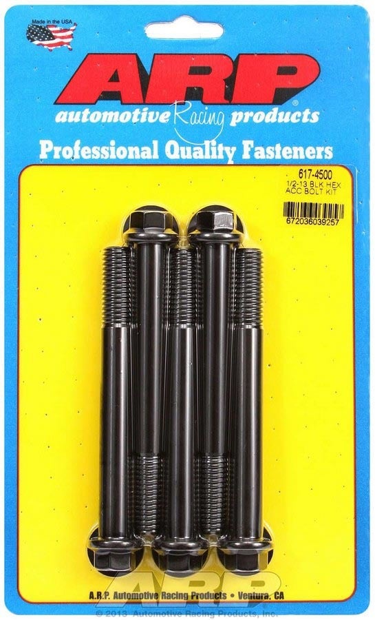 Arp (617-4500) Hex Oxide Bolt, Black Arp () Hex Oxide Bolt, Black