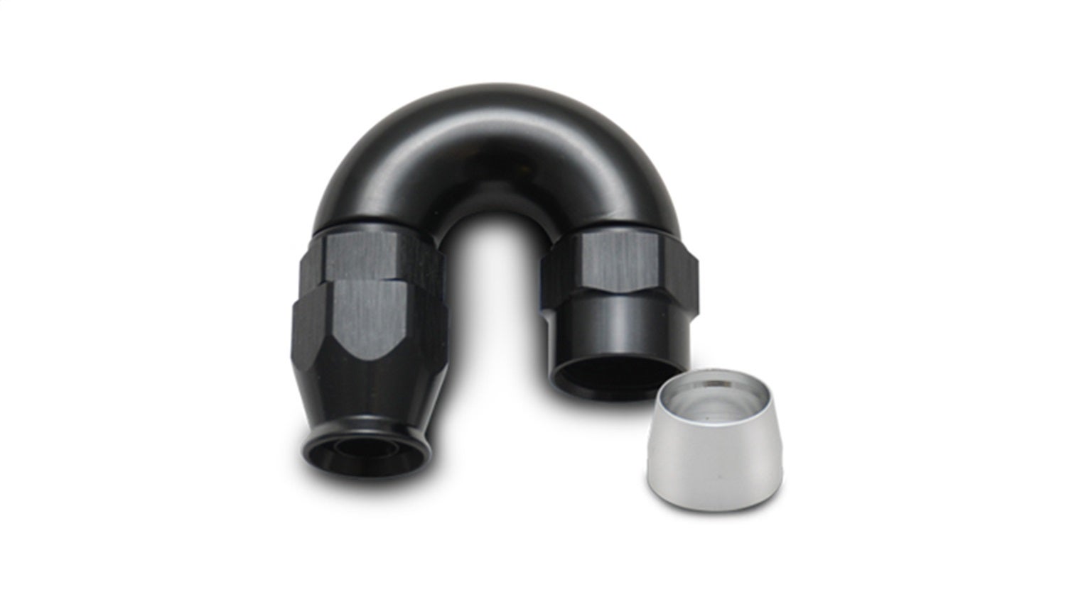 Vibrant Performance 28810 180 Degree Hose End Fitting   180 Degree Hose End