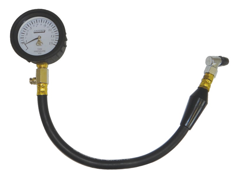 Moroso 89592 Tire Gauge, Garage Series, 0-15 Psi  Garage Tire Pressure Gauge
