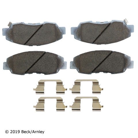 Beck/Arnley Disc Brake Pad Set P/N:085-6755  Disc Brake Pad Set P/N: