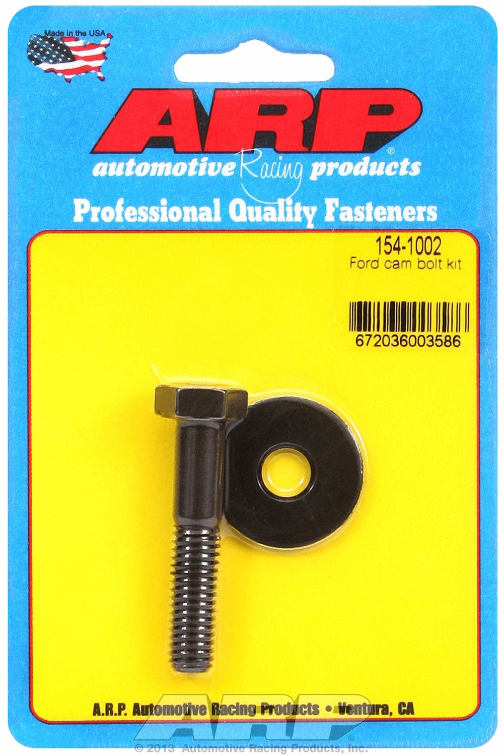 Arp 154-1002 High Performance Series Black Oxide 3/8-16" Thread 1.970" Uhl