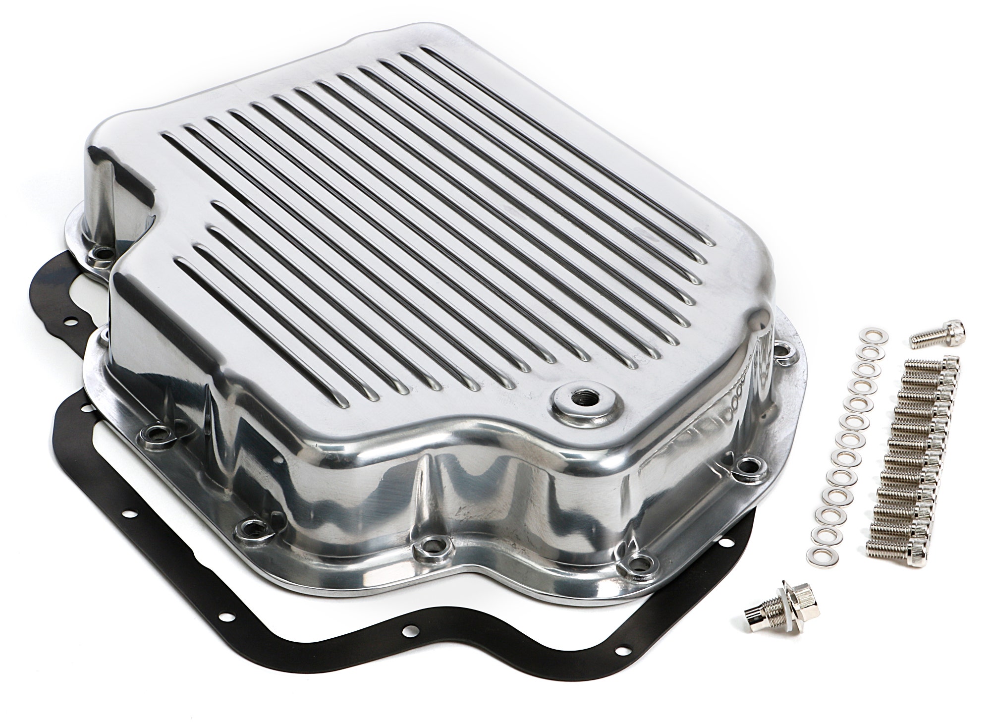 Trans-Dapt 8897 Aluminum Transmission Pan Aluminum Transmission Pan Auto Trans