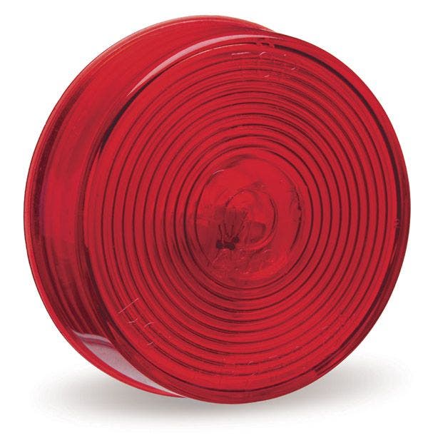 Grote 45812 2 1/2" Round Clearance Marker Light (Optic Lens)  Industries  Side