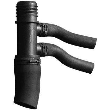 Dayco Radiator Coolant Hose P/N:71735  Products Inc  Radiator Hose Curved;