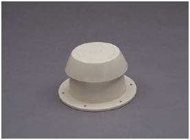 Heng's (10001-C Polar White Plumbing Vent   Sewer Vent; Compatibility - Up To 2