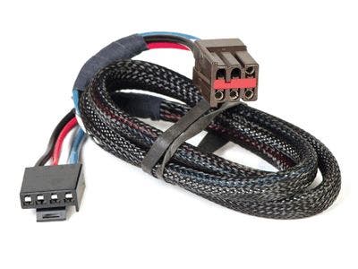 Husky 31860 Flat Connector Custom Wiring Harness For Brake Controller   Flat