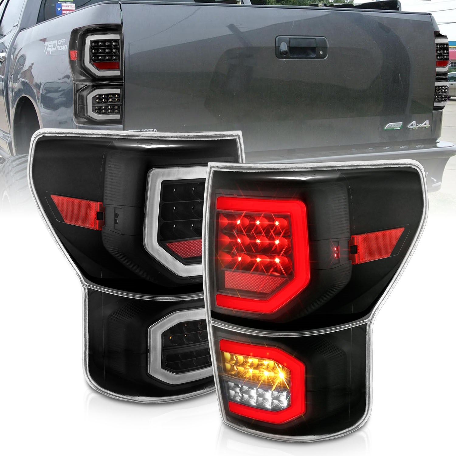 Anzo Usa 311336 Tail Light Assembly Fits 07-13 Tundra   Tail Light Assembly Fits