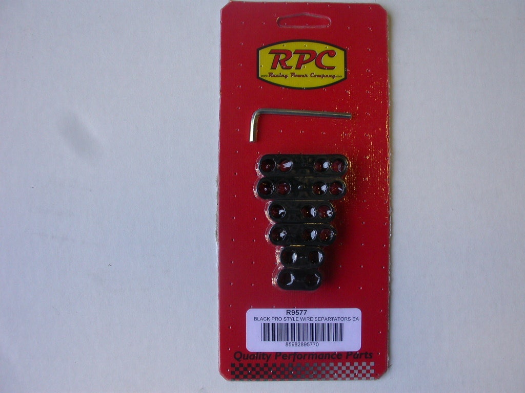 Racing Power Blk Wire Seps Racing Power Blk Wire Seps