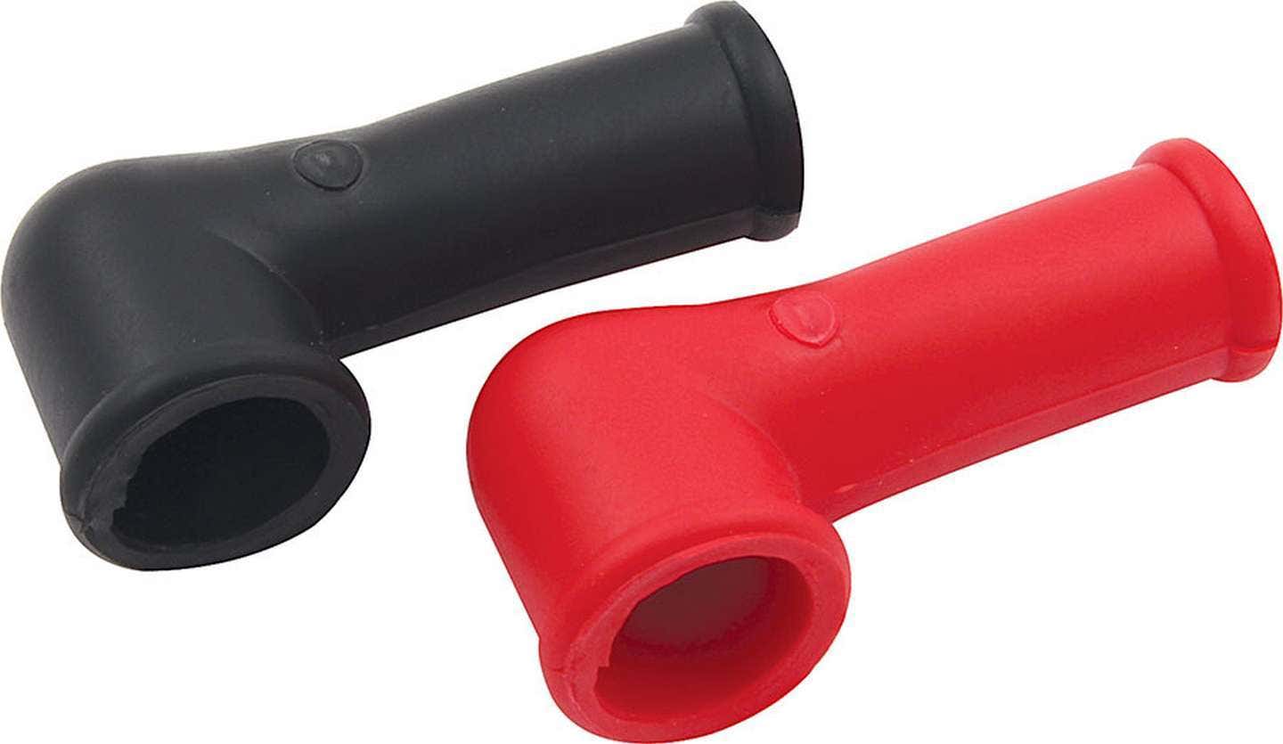 Allstar Performance All76154 Black (1) And Red (1) Terminal Cover - Pair   Black