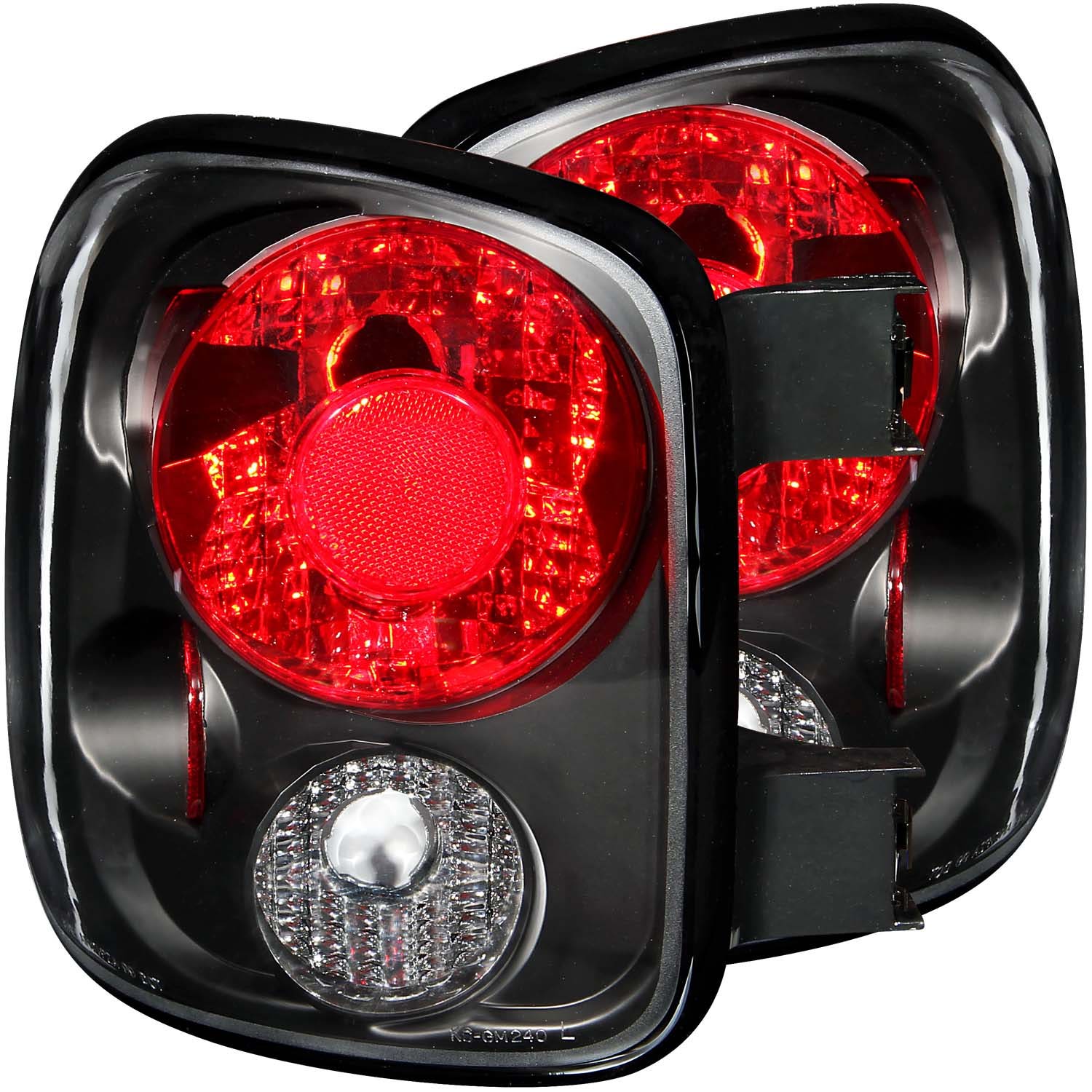 Anzo Usa 211028 Tail Light Assembly Fits 99-04 Sierra 1500 Silverado 1500   Tail
