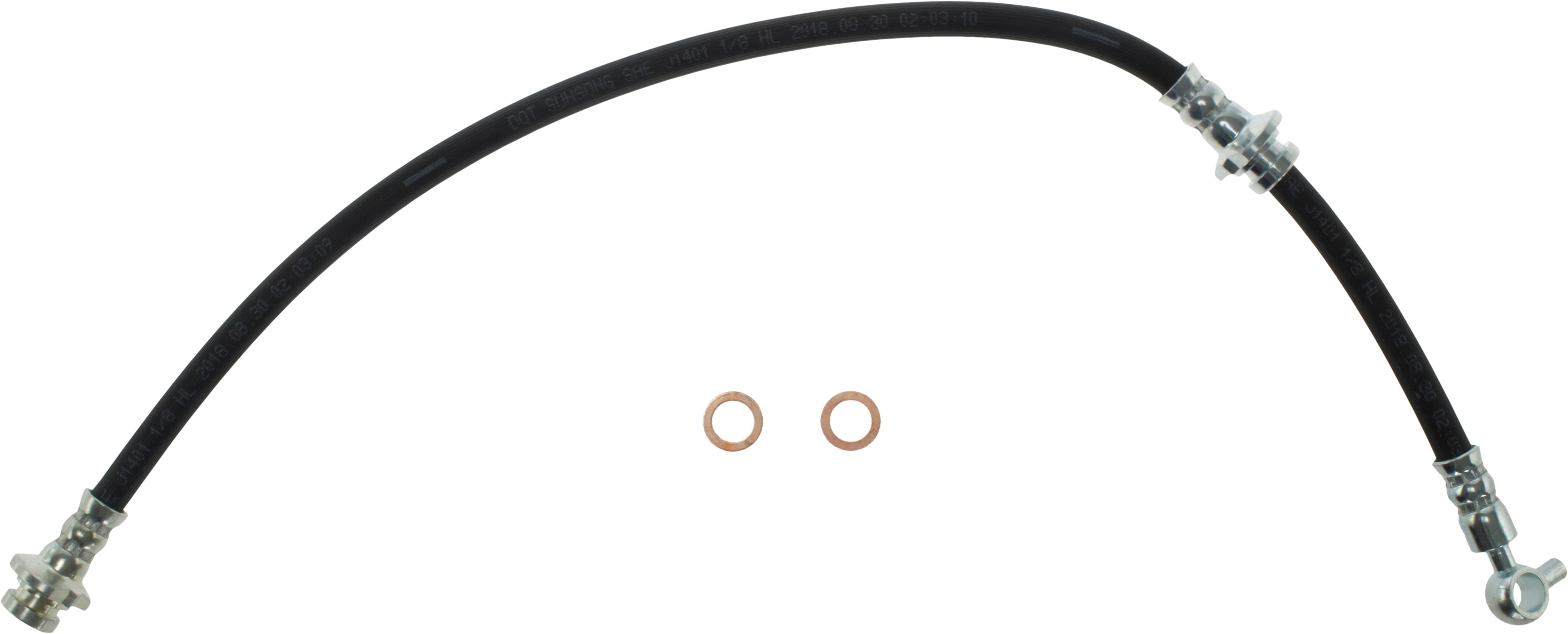 Centric Parts Brake Hydraulic Hose P/N:150.77002  Brake Hydraulic Hose P/N: