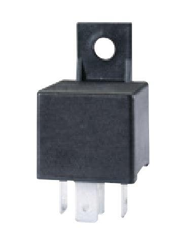 Hella 965400071 12V, 4 Pin, Mini Iso Relay With Bracket   12V, 4 Pin, Mini Iso