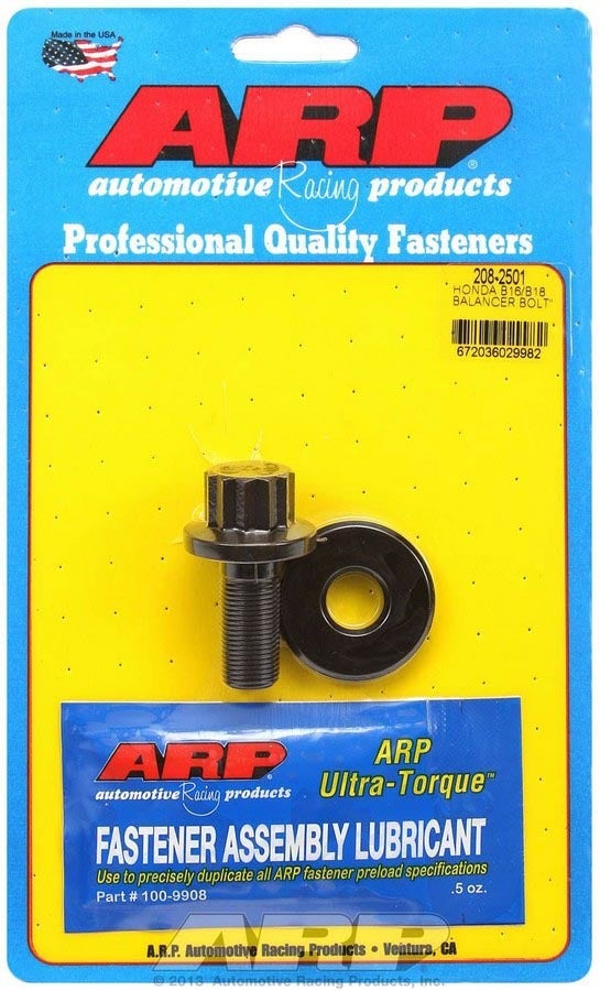 Arp 208-2501 Balancer Bolt Kit For Honda B16/B18 Arp  Balancer Bolt Kit For
