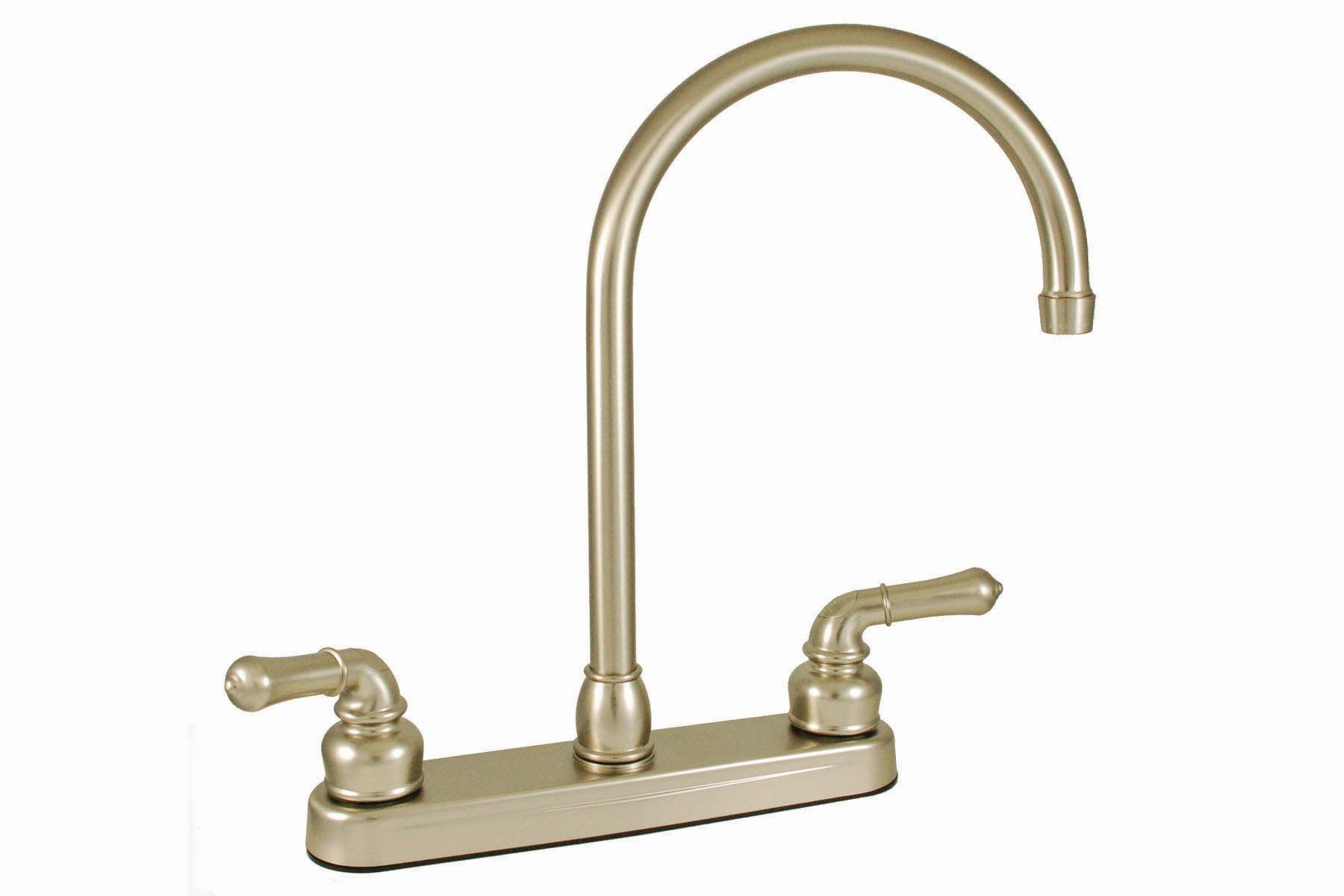 Empire Brass U-Ynn800gsn Rv Kitchen Faucet With Gooseneck Spout And Teapot