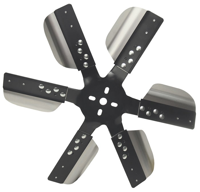 Derale 17017 Heavy Duty Flex Fan   Cooling Fan; Depth - 2-3/8 Inch, Diameter -