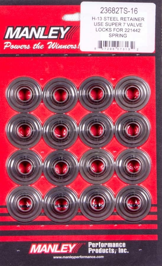 Super 7 H-13 Lwt Valve Spring Retainers Super 7 H-13 Lwt Valve Spring Retainers