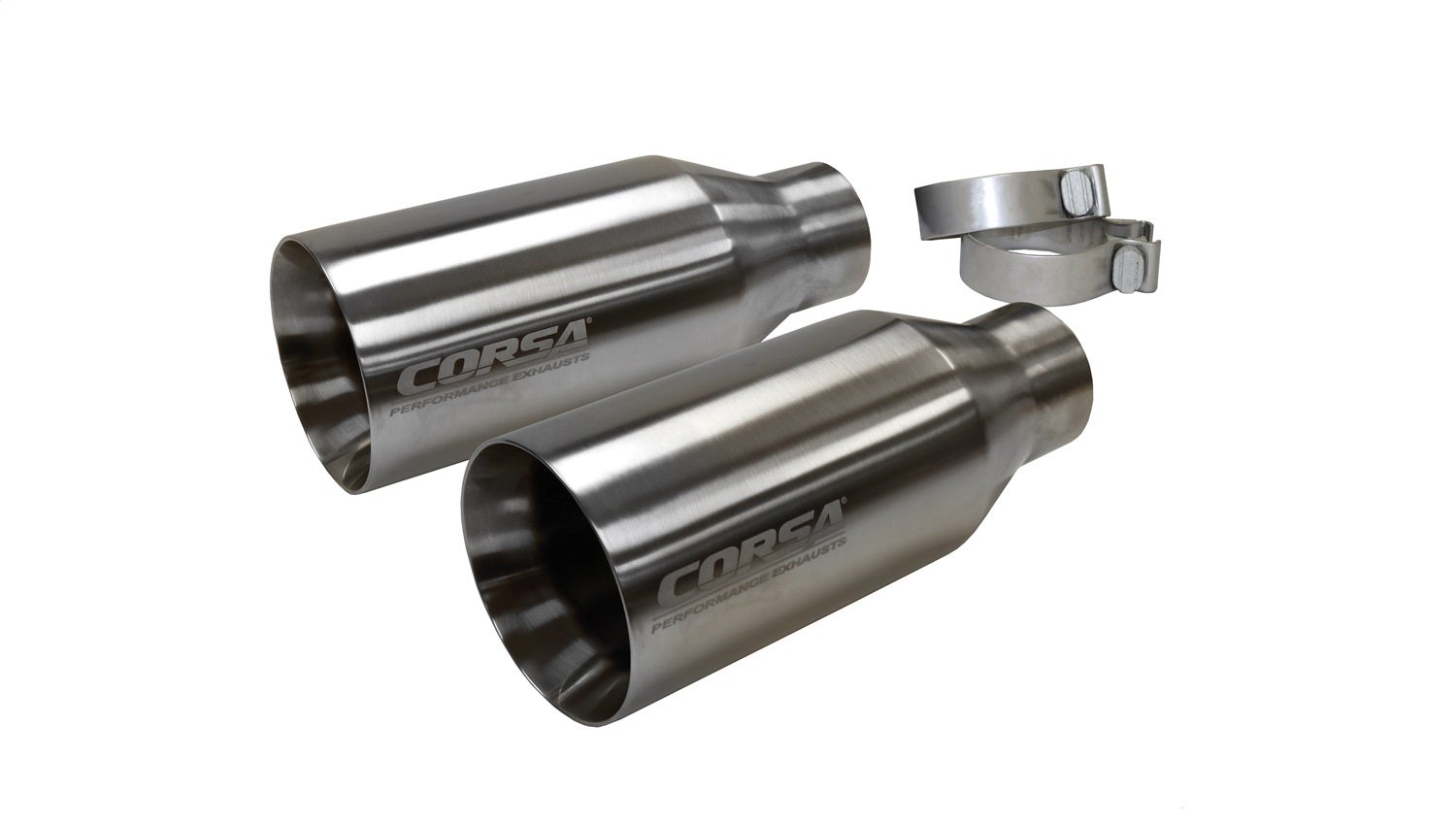 Corsa Performance 14051 Exhaust Tip Kit Fits 17-23 1500 F-150   Exhaust Tip Kit