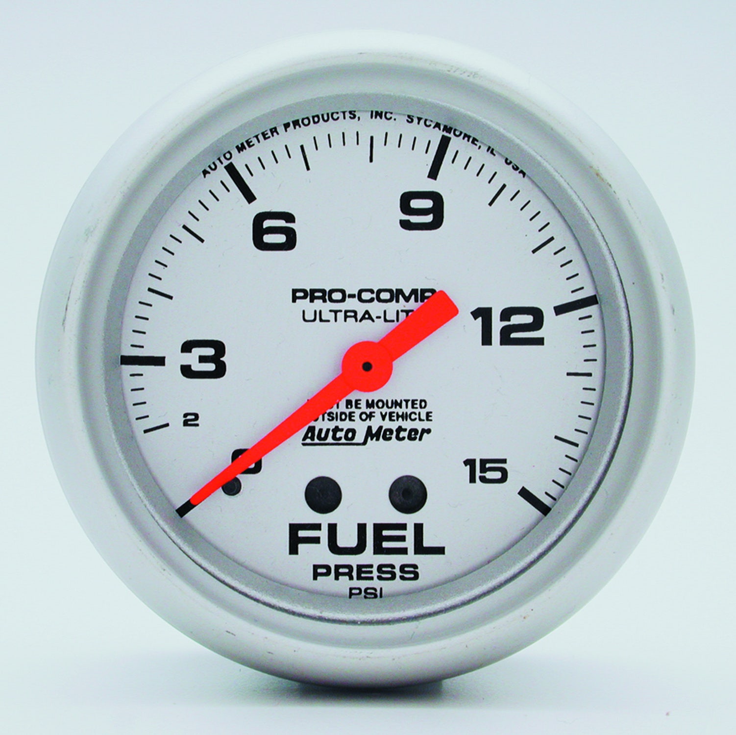 Autometer 4411 Ultra-Lite Mechanical Fuel Pressure Gauge Auto Meter Products